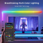 LED Smart σετ με μπάρες τοίχου 30cm Bluetooth RGBIC H6062