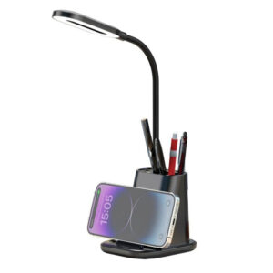 LED Επιτραπέζιο φωτιστικό γραφείου με 2 αποχρώσεις φωτός μαύρο WX032 XO