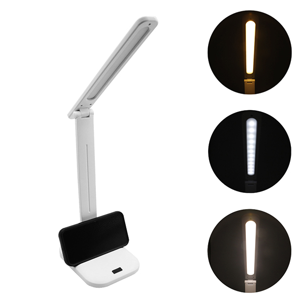 LED Επιτραπέζιο φωτιστικό γραφείου με 3 αποχρώσεις φωτός λευκό 8001