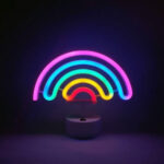 LED Επιτραπέζιο φωτιστικό ουράνιο τόξο RGB OEM