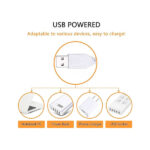 LED Επιτραπέζιο φωτιστικό ουράνιο τόξο RGB OEM