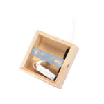 Φωτιστικό οροφής μονόφωτο τετράγωνο μπεζ Aigostar