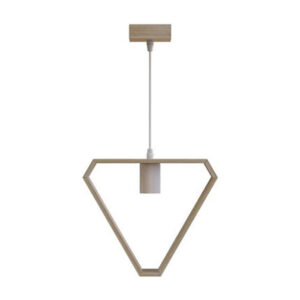 Φωτιστικό οροφής μονόφωτο τρίγωνο μπεζ Aigostar