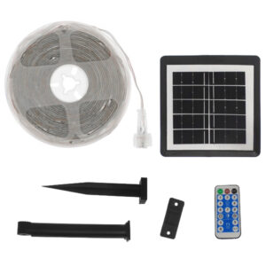 LED Ταινία αδιάβροχη ηλιακής ενέργειας 5m RBG OEM