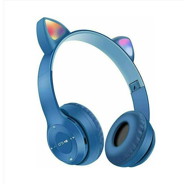 Ασύρματα\Ενσύρματα παιδικά ακουστικά On Ear P47M-BL