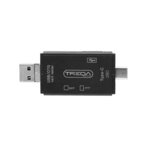 Card Reader TF/SD με USB 2.0 τριπλής συνδεσιμότητας USB-6 Treqa