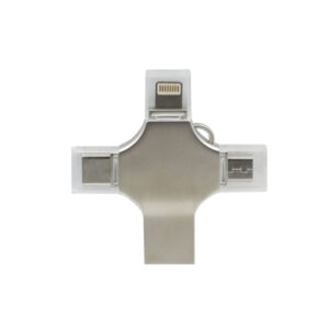 USB 3.0 Stick τετραπλής συνδεσιμότητας 32GB TR-2026 Treqa