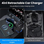 Φορτιστής αυτοκινήτου και βολτόμετρο 5.4A με θύρες 1xUSB και 1xTypeC 109165