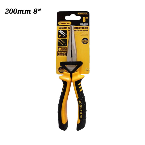 Μυτοτσίμπιδο ίσιο ηλεκτρολόγου 200mm 8” 682130 Bossram
